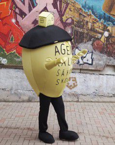 corn mascot costume
